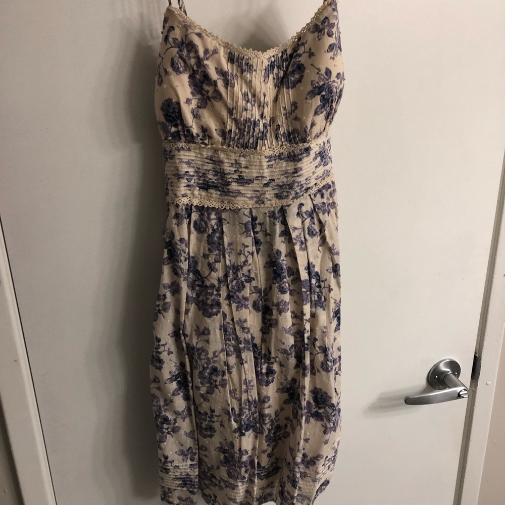 Adorable white floral dress